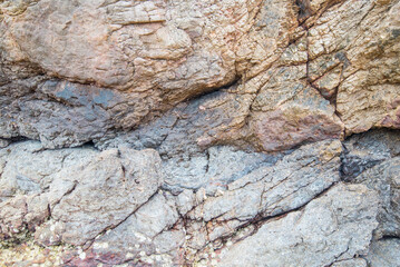 Natural  rock or Stone  surface as  background texture close up