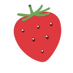 Strawberry drawing