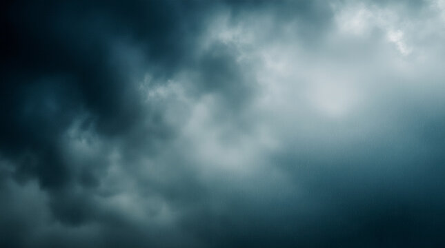 Atmospheric storm gradient with brooding intensity