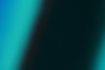 Abstract gradient of teal and blue colors with dark background