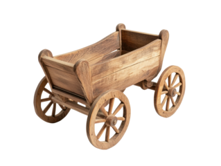Wooden Toy Cart