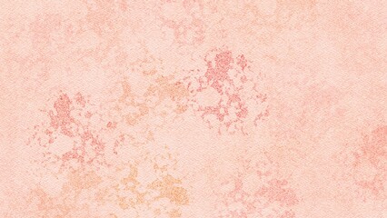 Peach Blush Watercolor Texture. Pink Grunge Background.