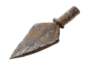 Rusty Arrowhead Isolated