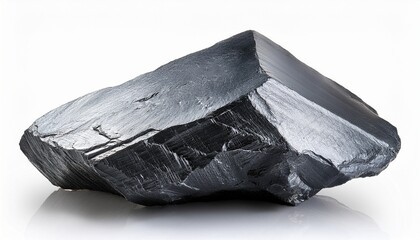 graphite allotrope form of the element carbon isolated on white background