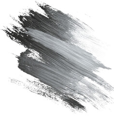 Gray paint brush stroke texture abstract background