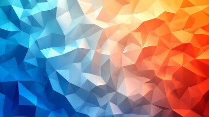 Obraz premium Abstract colorful low-poly geometric art background