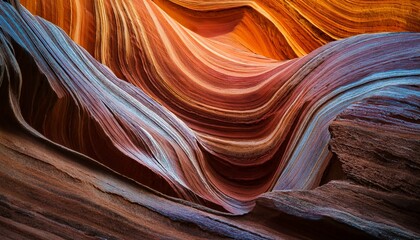 striking rock formation showcases layers texture and abstract patterns nature geological wonder with natural abstract design and beautiful color