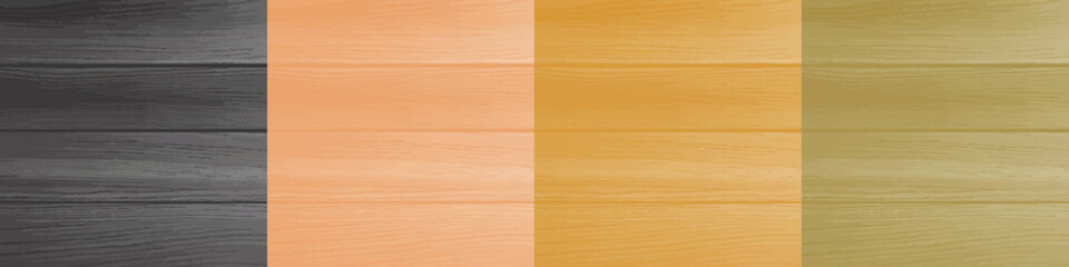 Fototapeta premium Seamless Wooden Plank Texture Pattern Collection for Flooring and Wall Design