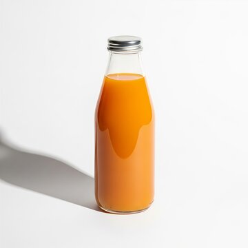 Natural Fruit-Based Beverage with No Label or Branding