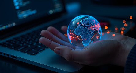 Global Network Technology in Hand