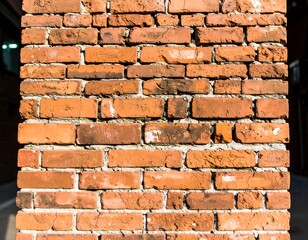 Fototapeta premium Close-up brick wall texture