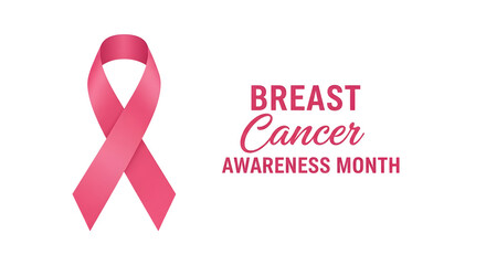 Powerful pink ribbon symbolizes breast cancer awareness and support, inspiring hope and strength for a healthier future together.