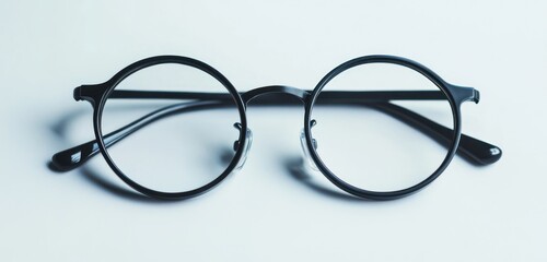 Stylish round glasses frames for vision correction and fashion