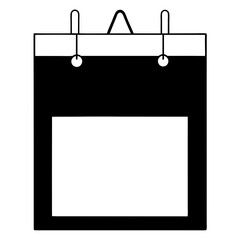 Wall Calendar Vector – Single Page Flip Art Design