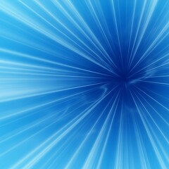 Radiating blue lines create a dynamic abstract design.