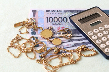 中古品の貴金属や金の買取と下取り