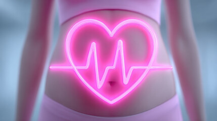 Pregnant woman undergoing fetal heartbeat monitoring in a medical setting.