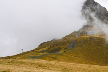 View of Mannlichen Mount in Switzerland.