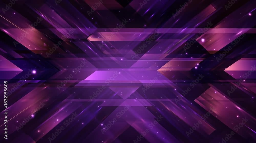 Aufkleber dynamic abstract background with luxurious purple tones and geometric elements for modern design pro