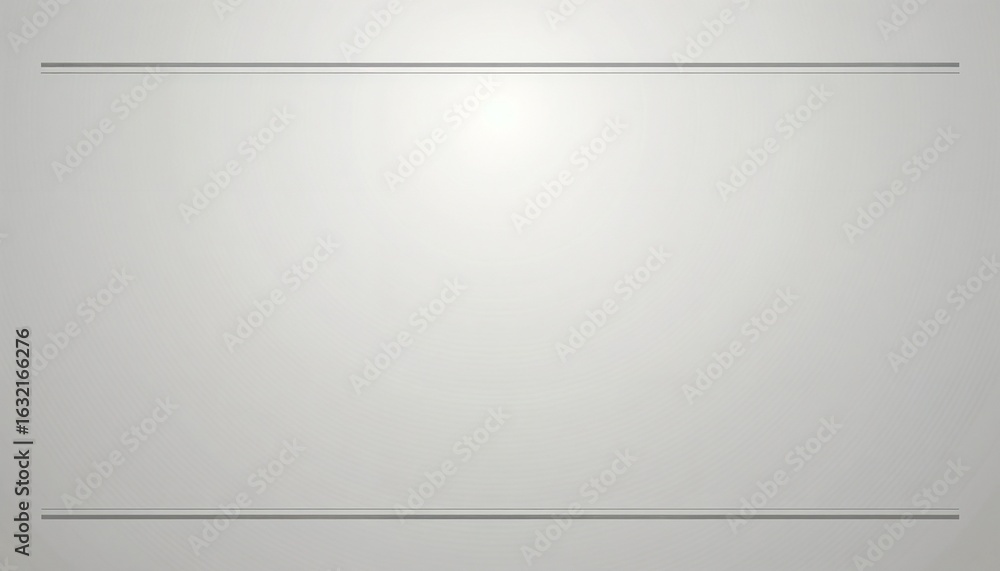 Poster light gray background with thin graphite border for formal business slides copy space