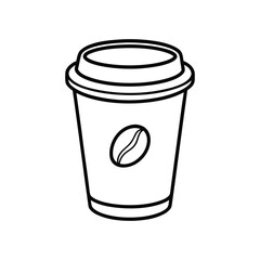 coffee cup vector illustration