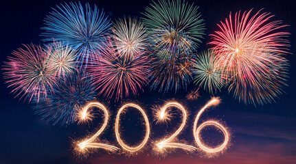 Happy New Year 2026 Background