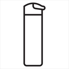 Lighter icon outline vector