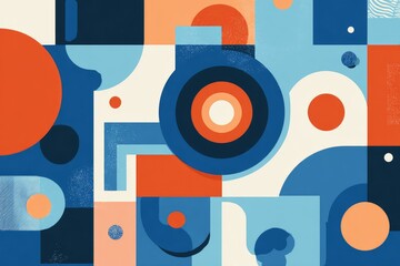 Abstract geometric pattern