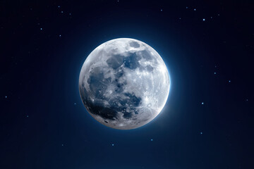 Obraz premium moon and earth