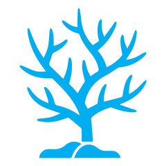 coral life colored icon