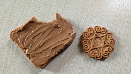 Indulge in These Delicious Chocolate Treats Found Beautifully Arranged on a Rustic Wooden Surface