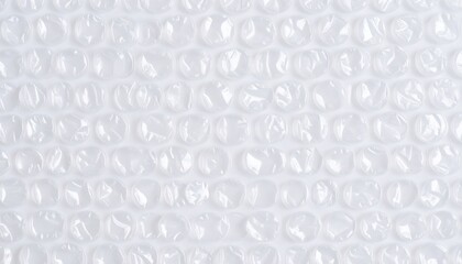 White Bubble Wrap Packaging Texture