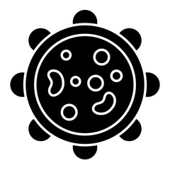 Cell Waste Disposal Icon