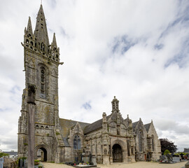 Enclos paroissial de Bodilis dans le département du Finistère - Bretagne
