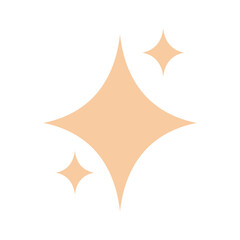 star logo icon illustration flat