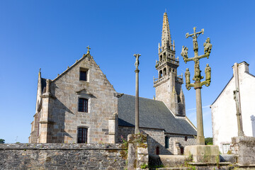 Enclos paroissial de Pencran dans le département du Finistère - Bretagne
