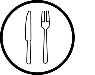 fork and knife