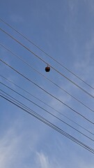 The stone prevents the wires from touching.