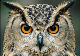 Fototapeta premium owl close up