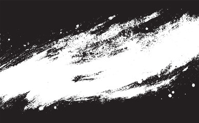 Grunge Black And White Urban Vector abstract grunge texture with large and small coarse grains. Overlay, Vector Illustration, Rough black and white background texture vector.