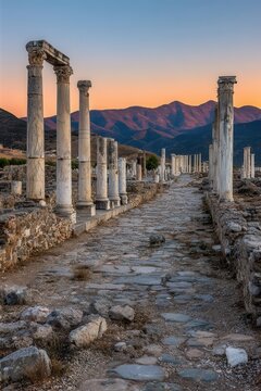 Ancient Ruins Landscape