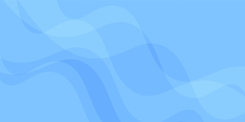 Blue and Green Abstract Wavy Background with Halftone Dots – Modern Vector Template