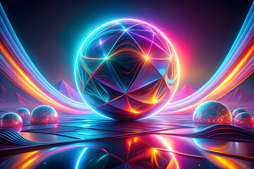 Obraz premium abstract rainbow background