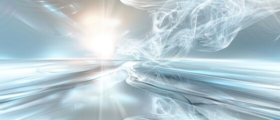 White bright light glossy futuristic background wallpaper.
