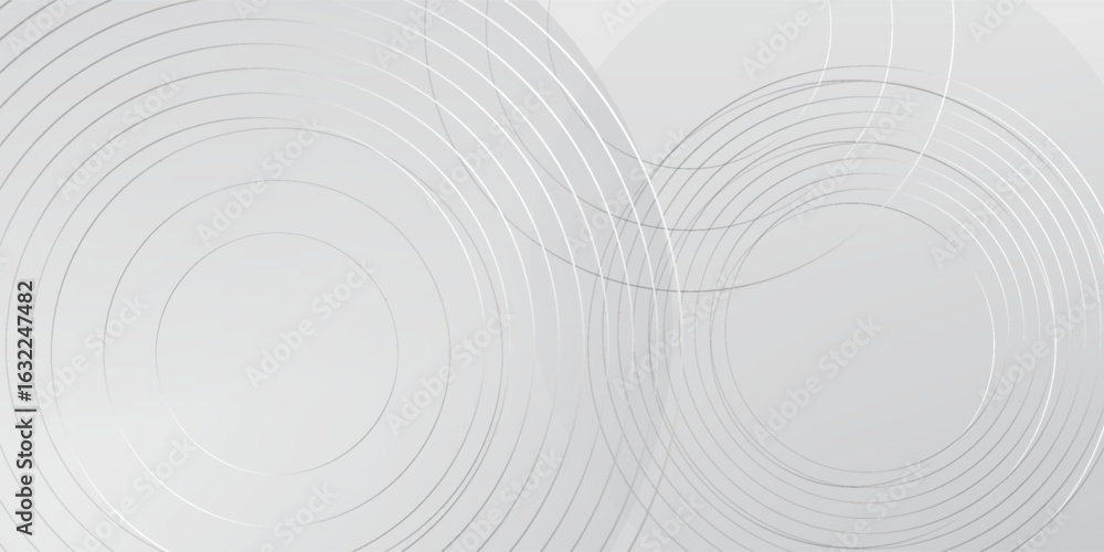 Poster white geometric abstract background overlap layer on bright s lines effect decoration. modern graphi