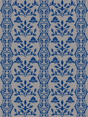 Classic Damask Seamless
Pattern - Vector Illustration for Elegant Textile
Design,Damask,Jacquard loom, Brocade, Satin weave,ethnic, geometric, textile, fabric, motif, retro, 