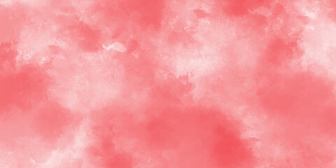 Abstract colorful Red watercolor background with bokeh. Hand drawn watercolor texture. Color splashing on paper. Paint stains watercolor texture.