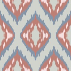  Ikat Pattern Seamless