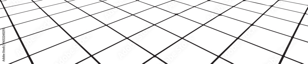 Aufkleber abstract geometric pattern of intersecting black lines on transparent background