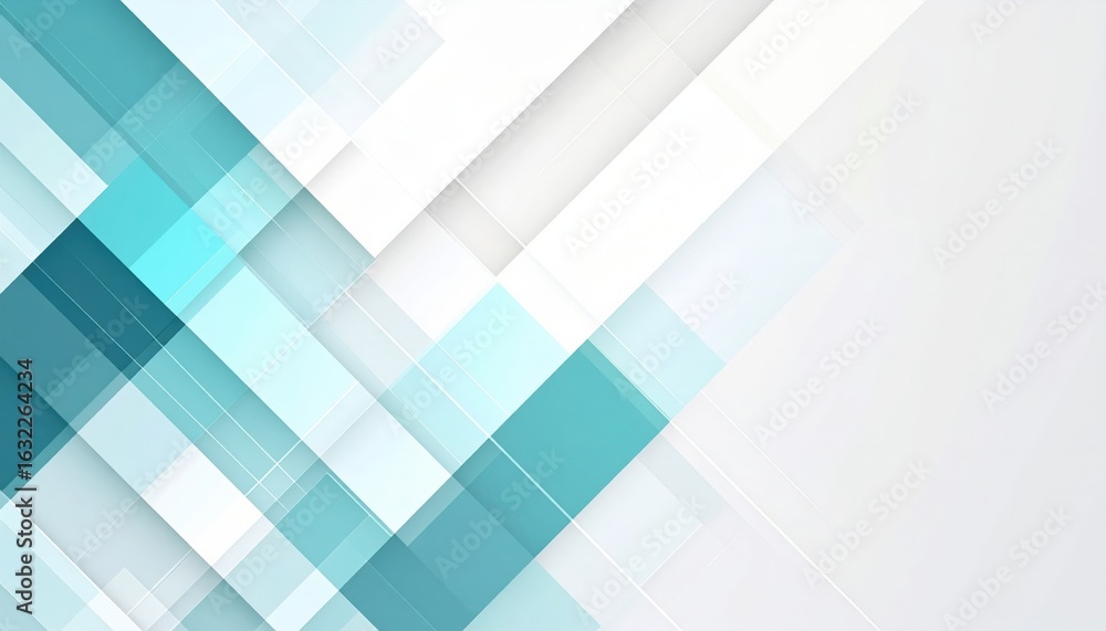 Poster dynamic geometric patterns in abstract composition digital art contemporary design modern aesthetic 